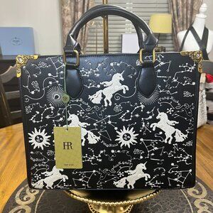 New Large size Zodiac Unicorn Tote